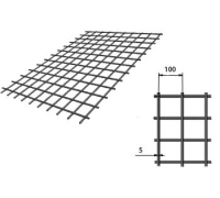 Сетка сварная (дорожная) 100х100х5мм 1,5х2м